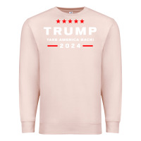 Pale Pink donald trump 2024 take america Premium Sweatshirt - artisFamous