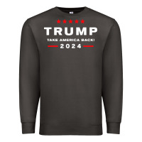 Smoke donald trump 2024 take america Premium Sweatshirt - artisFamous