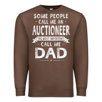 Chestnut auctioneer dad father's day gifts father daddy men t shirt Premium Sweatshirt - artisFamous