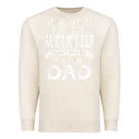 Sandshell auctioneer dad father's day gifts father daddy men t shirt Premium Sweatshirt - artisFamous