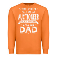 Carrot auctioneer dad father's day gifts father daddy men t shirt Premium Sweatshirt - artisFamous