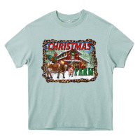 Arona Christmas On The Farm Heavy Core Tee - RanaPortraitStore