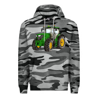Slate Camo western farm tractor Premium Hoodie - Artiststas