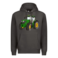 Smoke western farm tractor Premium Hoodie - Artiststas