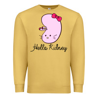 Antique Gold hello kidney Premium Sweatshirt - artisFamous