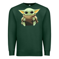 Sports Green baby yoda Premium Sweatshirt - artisFamous