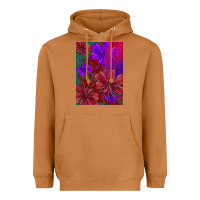Meerkat floral pattern Heavyweight Hoodie - JahusDesignShop