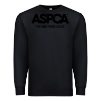 Black aspca we are their voice Premium Sweatshirt - artisFamous