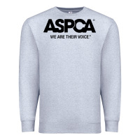 Heather Grey aspca we are their voice Premium Sweatshirt - artisFamous
