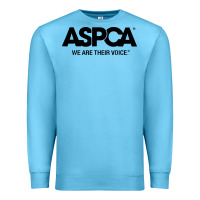Ocean Blue aspca we are their voice Premium Sweatshirt - artisFamous