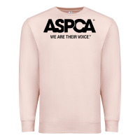 Pale Pink aspca we are their voice Premium Sweatshirt - artisFamous
