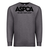 Charcoal Heather aspca we are their voice Premium Sweatshirt - artisFamous