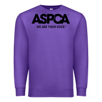 Purple aspca we are their voice Premium Sweatshirt - artisFamous