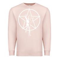 Pale Pink Rush Explosion Premium Sweatshirt - artisFamous