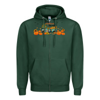 Sports Green grateful thankful blessed Zipper Hoodie - JahusDesignShop