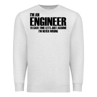 Oatmeal Heather i'm an engineering Premium Sweatshirt - artisFamous