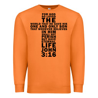 Carrot John 3:16 Bible Verse Cool Christian Church Shirts Christianity Premium Sweatshirt - artisFamous