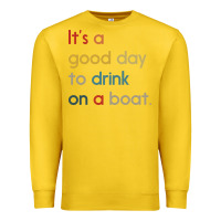 Lemon it's a good day to drink on a boat Premium Sweatshirt - artisFamous