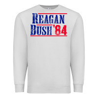 Dove Grey reagan bush '84 Premium Sweatshirt - artisFamous
