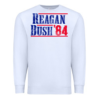 White reagan bush '84 Premium Sweatshirt - artisFamous