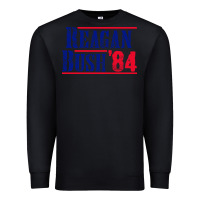 Black reagan bush '84 Premium Sweatshirt - artisFamous