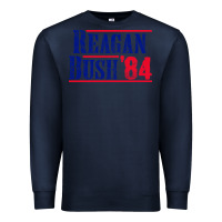 Navy reagan bush '84 Premium Sweatshirt - artisFamous