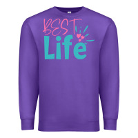 Purple best life Premium Sweatshirt - artisFamous