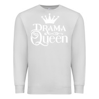 Dove Grey drama queen Premium Sweatshirt - artisFamous