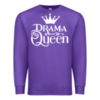 Purple drama queen Premium Sweatshirt - artisFamous