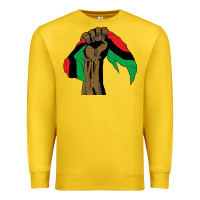 Lemon black power african license Premium Sweatshirt - artisFamous