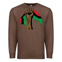 Chestnut black power african license Premium Sweatshirt - artisFamous