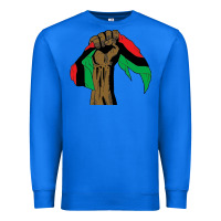 True Royal black power african license Premium Sweatshirt - artisFamous