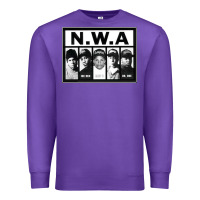 Purple N.W.A Californian hip hop group N.W.A Premium Sweatshirt - artisFamous