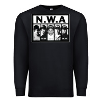 Black N.W.A Californian hip hop group N.W.A Premium Sweatshirt - artisFamous