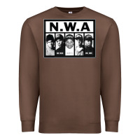 Chestnut N.W.A Californian hip hop group N.W.A Premium Sweatshirt - artisFamous