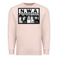 Pale Pink N.W.A Californian hip hop group N.W.A Premium Sweatshirt - artisFamous