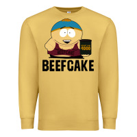 Antique Gold beefcake Premium Sweatshirt - artisFamous