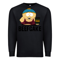Black beefcake Premium Sweatshirt - artisFamous