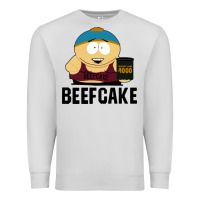 Dove Grey beefcake Premium Sweatshirt - artisFamous