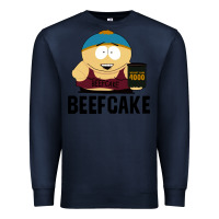 Navy beefcake Premium Sweatshirt - artisFamous