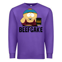 Purple beefcake Premium Sweatshirt - artisFamous
