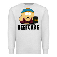 Oatmeal Heather beefcake Premium Sweatshirt - artisFamous