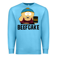 Ocean Blue beefcake Premium Sweatshirt - artisFamous