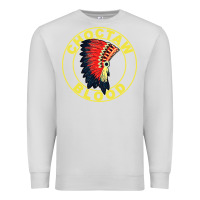 Dove Grey choctaw blood Premium Sweatshirt - artisFamous