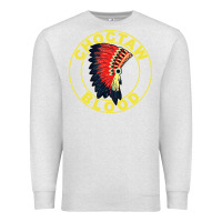 Oatmeal Heather choctaw blood Premium Sweatshirt - artisFamous