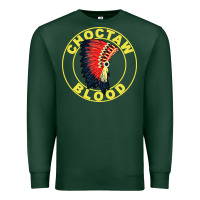 Sports Green choctaw blood Premium Sweatshirt - artisFamous