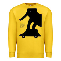 Lemon Elephant Black To Stand On Your Car Premium Sweatshirt - artisFamous