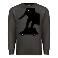 Smoke Elephant Black To Stand On Your Car Premium Sweatshirt - artisFamous