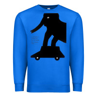 True Royal Elephant Black To Stand On Your Car Premium Sweatshirt - artisFamous