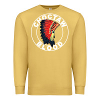 Antique Gold choctaw blood Premium Sweatshirt - artisFamous